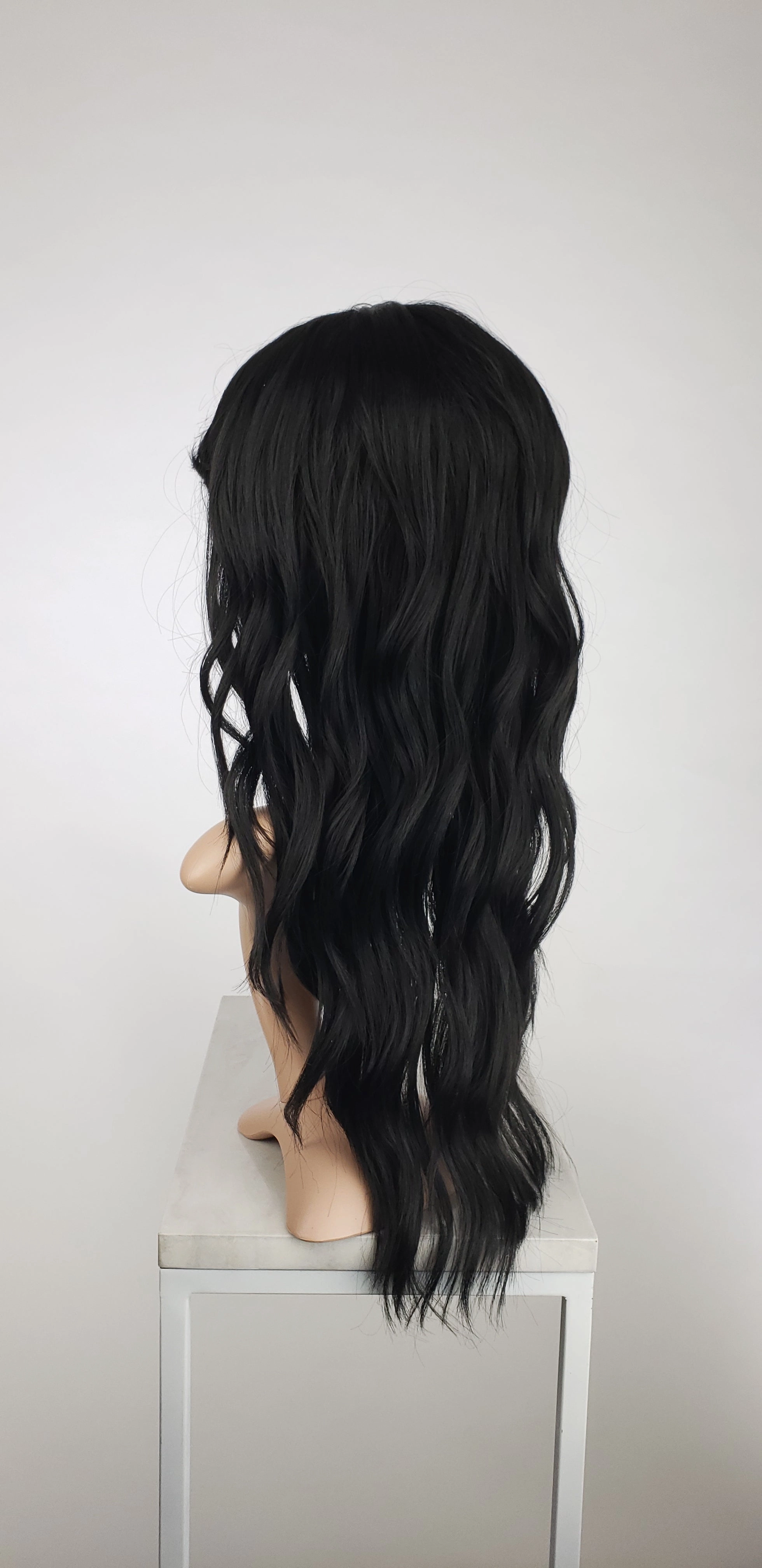 Ophelia Midnight Black - Hard Front Wig