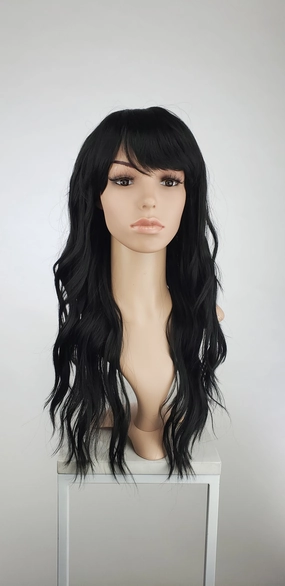 Ophelia Midnight Black - Hard Front Wig