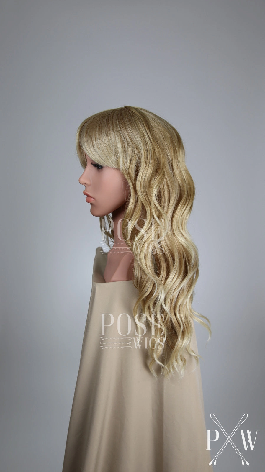 Ophelia Strawberry Blonde - Hard Front Wig