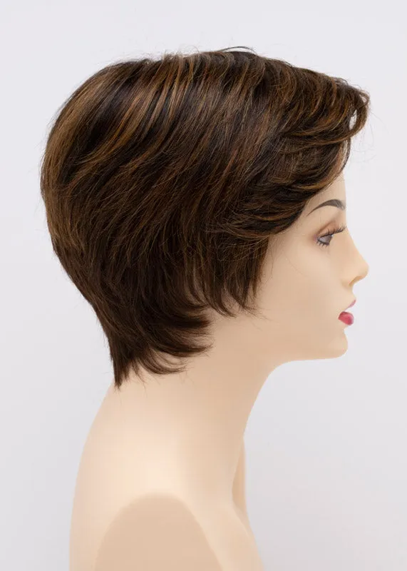 Paula Wig by Envy | Human Hair/Heat Friendly Synthetic Blend Hair | Average Cap