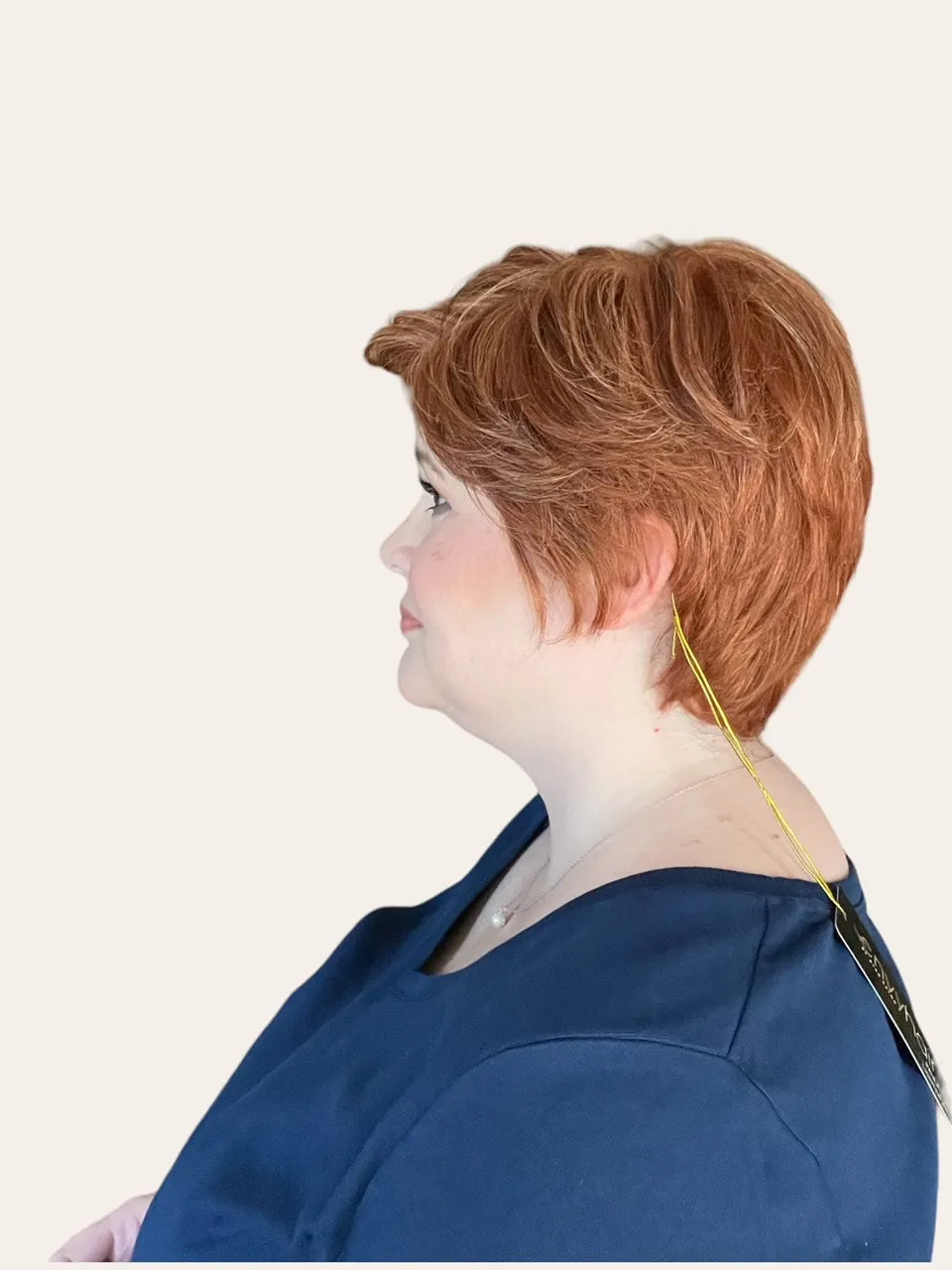 Paula Wig by Envy | Human Hair/Heat Friendly Synthetic Blend Hair | Average Cap