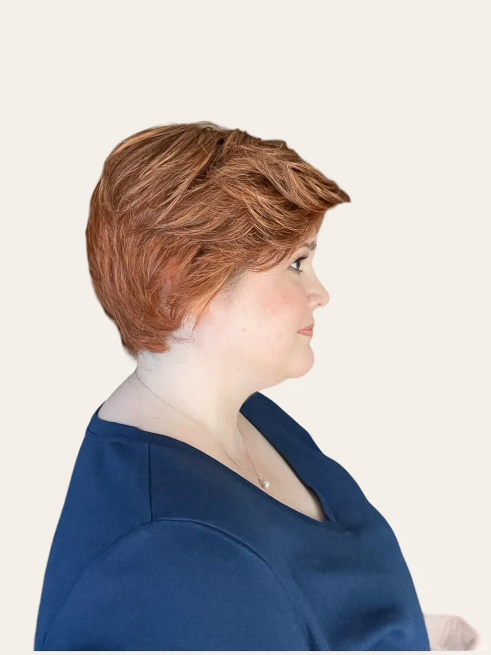 Paula Wig by Envy | Human Hair/Heat Friendly Synthetic Blend Hair | Average Cap