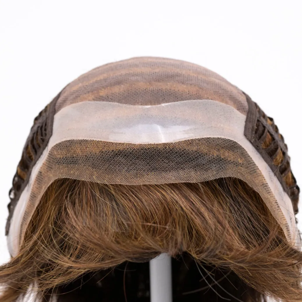 Paula Wig by Envy | Human Hair/Heat Friendly Synthetic Blend Hair | Average Cap