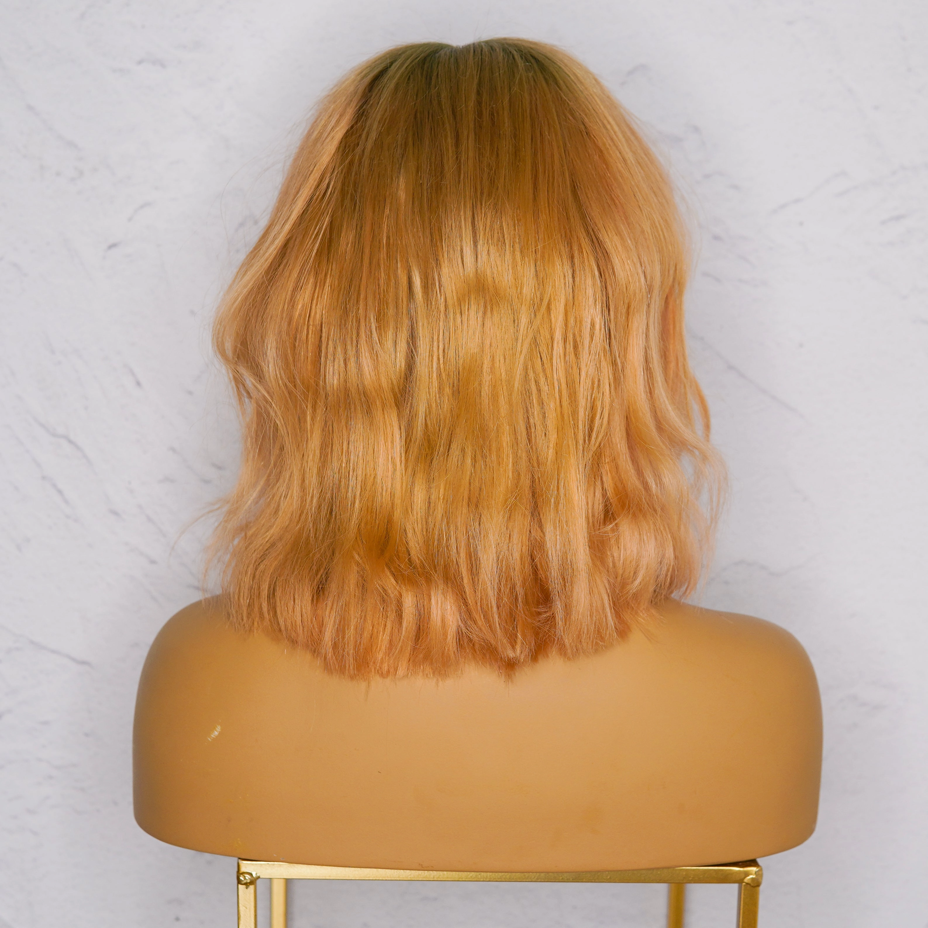 PEACHY Human Hair Lace Front Wig ** READY TO SHIP **