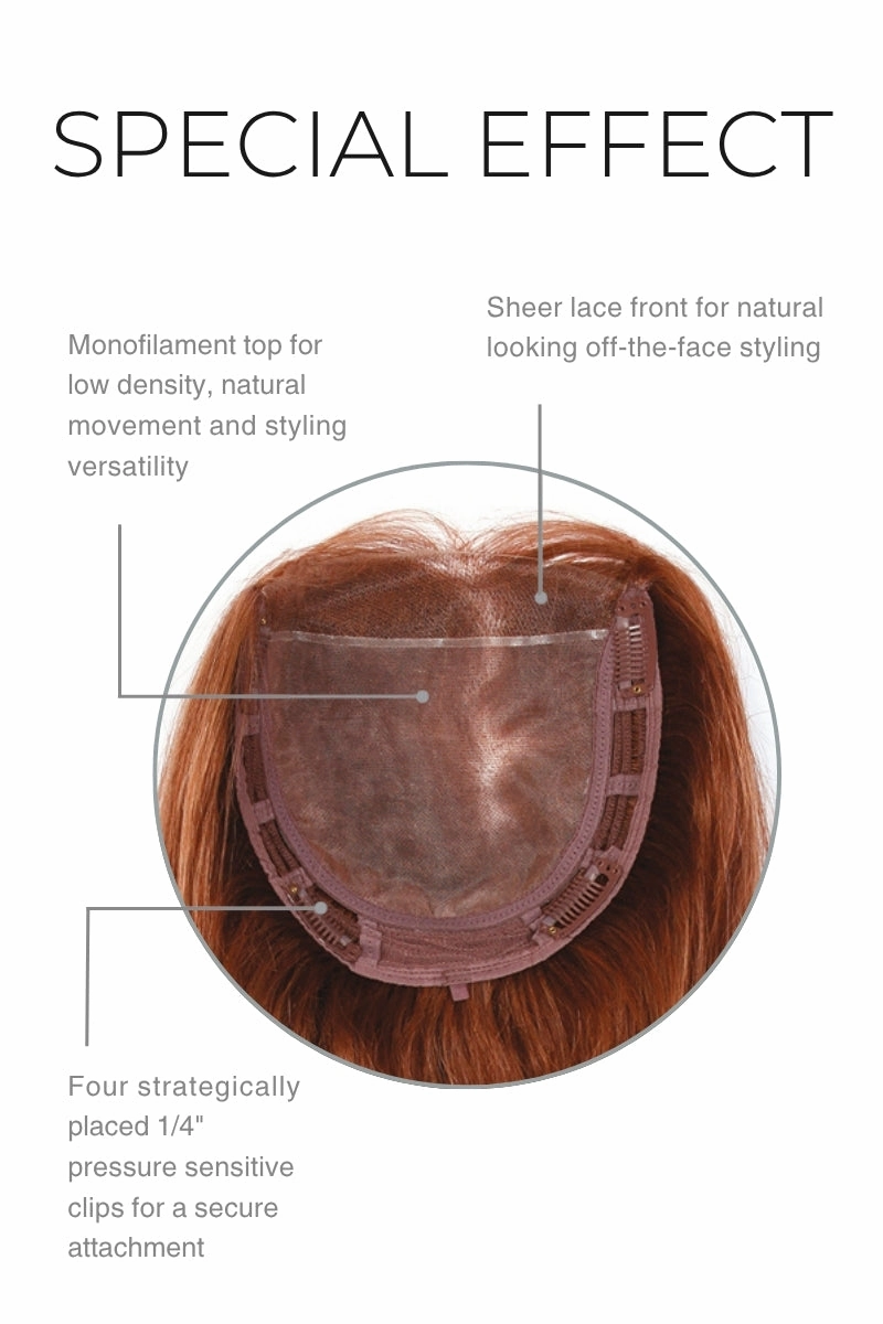 Raquel Welch Toppers - Special Effect - Human Hair