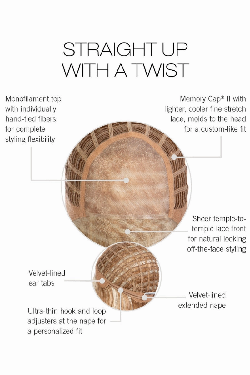 Raquel Welch Wigs - Straight Up with a Twist