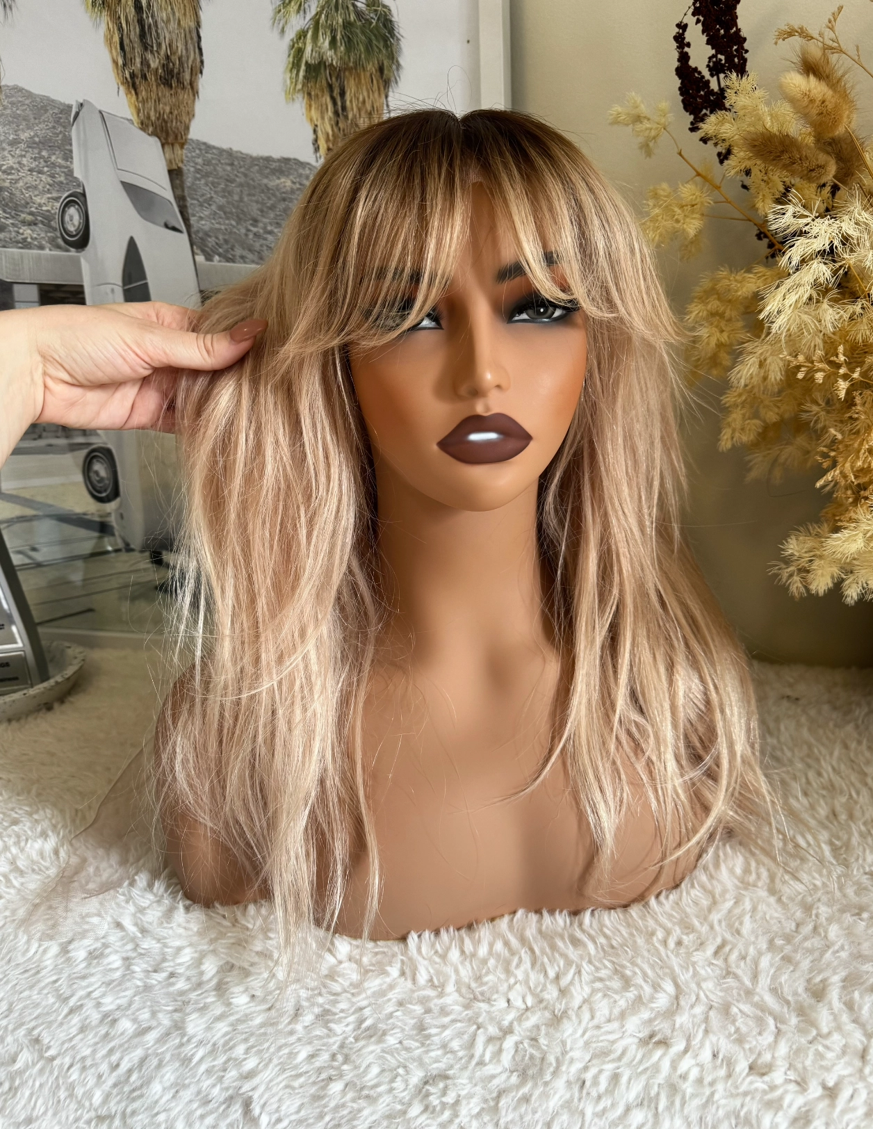 ROXANNE Human Hair Lace Front Wig