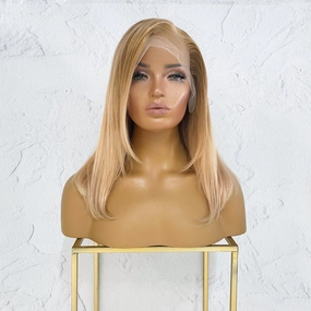 RYDER Honey Human Hair Lace Front Wig