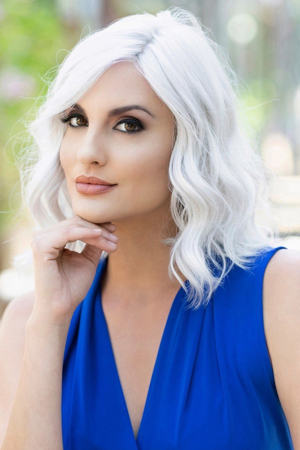 Sale - Envy Wigs - Emma - Human Hair Blend - Color: Light Brown