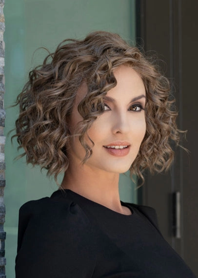 Sale - Envy Wigs - Jordan - Human Hair Blend - Color: Frosted