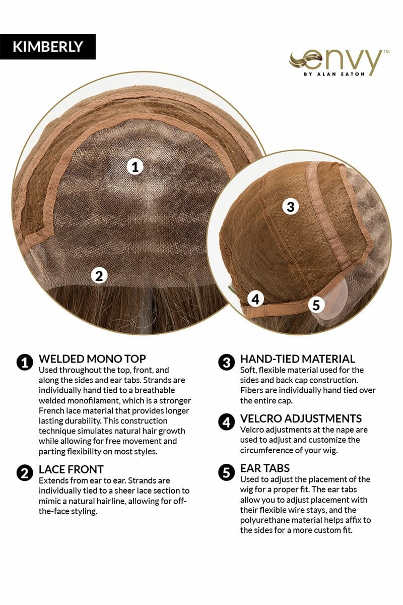 Sale - Envy Wigs - Kimberly - Color: Creamed Coffee