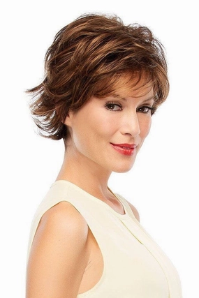 Sale - Jon Renau Wigs - Jazz Mono (#5376) - Color: 24BT18S8 (Shaded Mocha)