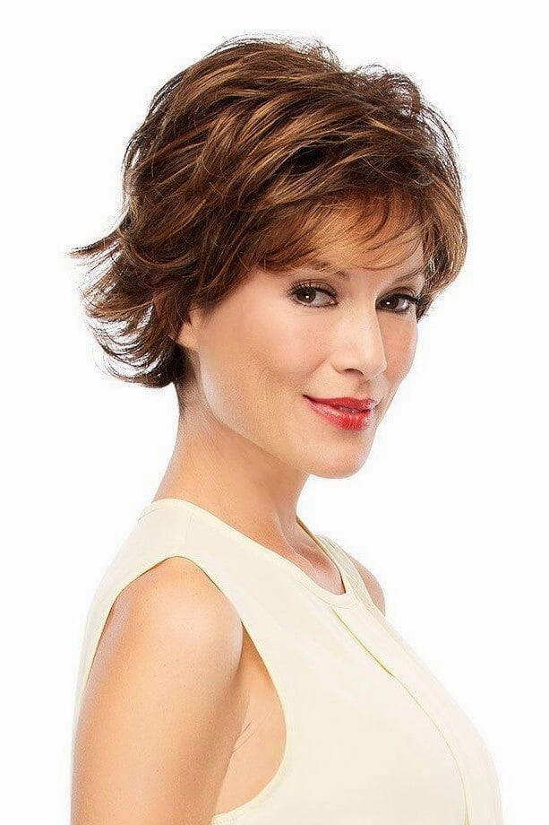 Sale - Jon Renau Wigs - Jazz Mono (#5376) - Color: 24BT18S8 (Shaded Mocha)