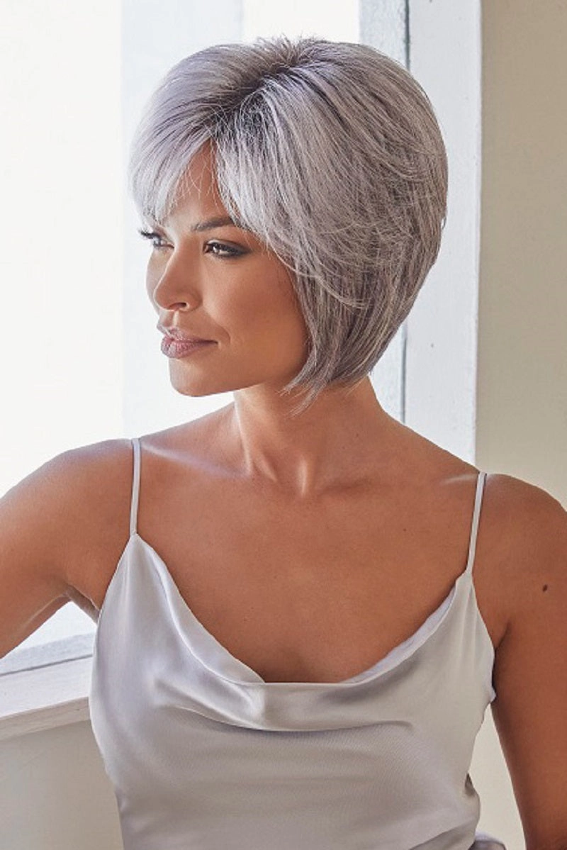 Sale - Noriko Wigs - Zeal (#1725) - Color: Icy Caviar