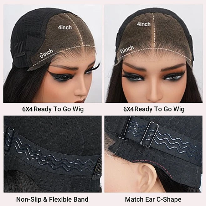 Sapphieruiz Same Wig | Geeta Hair Chocolate Brown Glueless Wig Pre Cut 4x6 Full Curly Colored Lace Human Hair Wigs