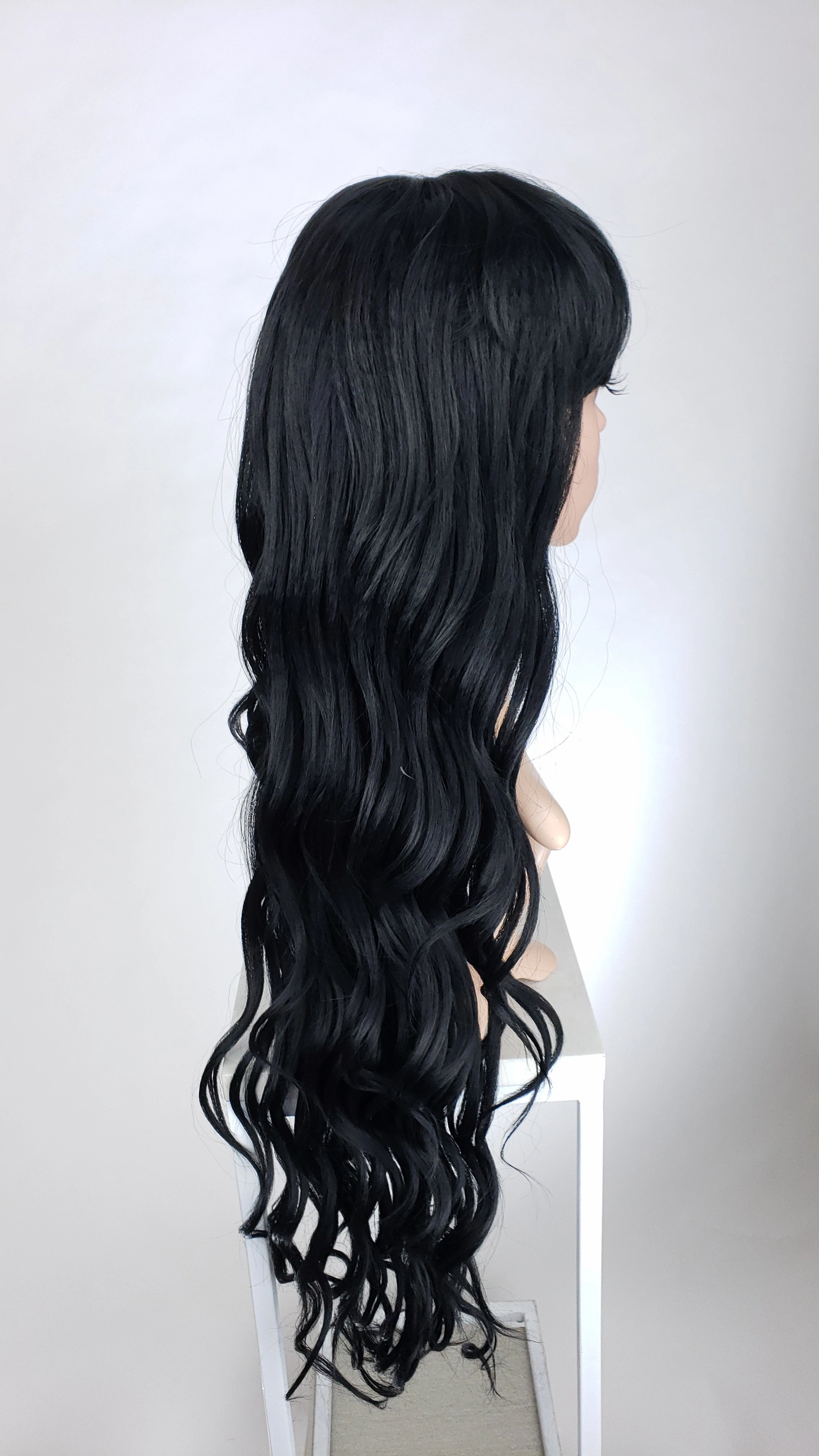 Sapphire Midnight Black - Hard Front Wig