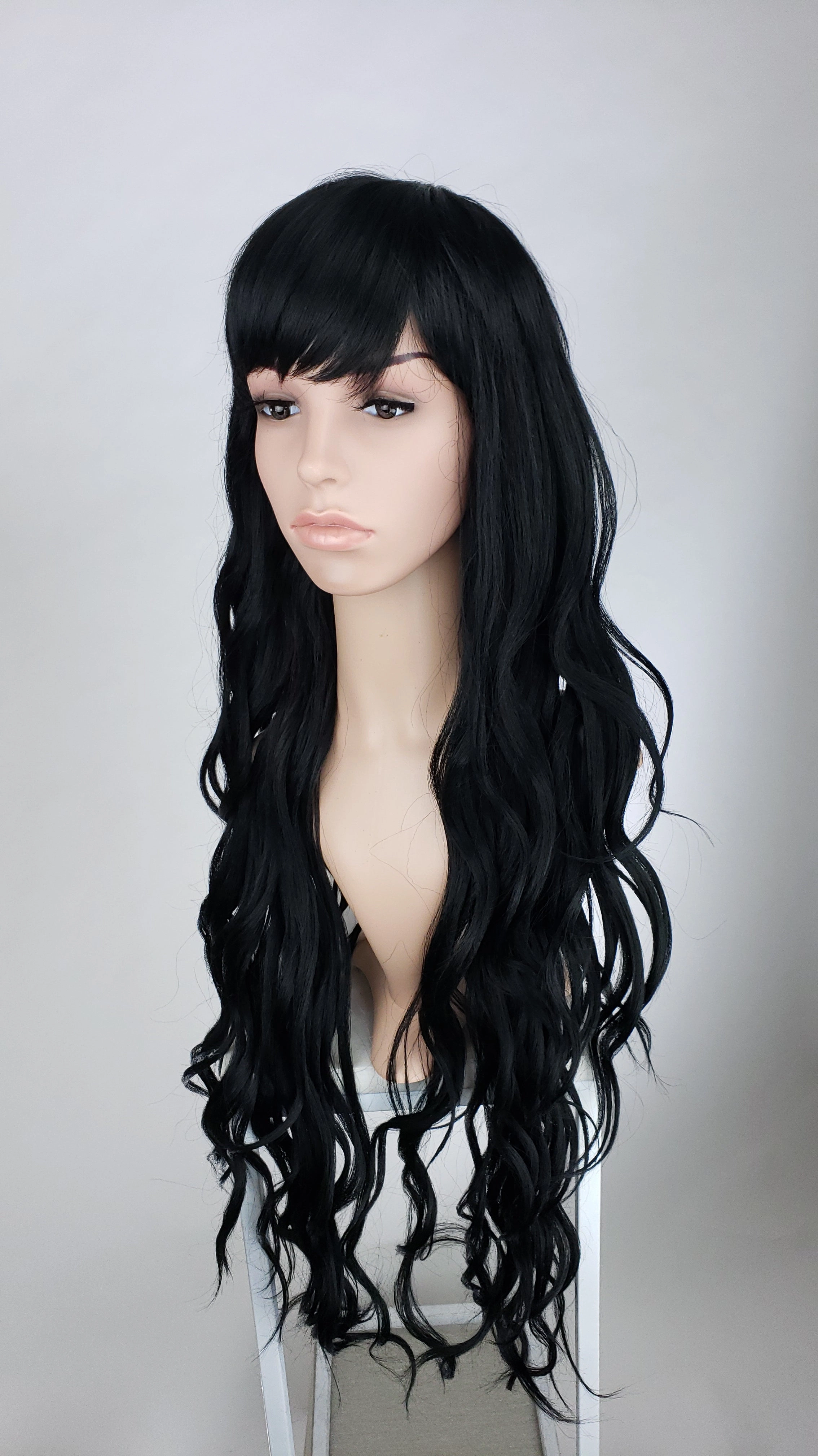 Sapphire Midnight Black - Hard Front Wig