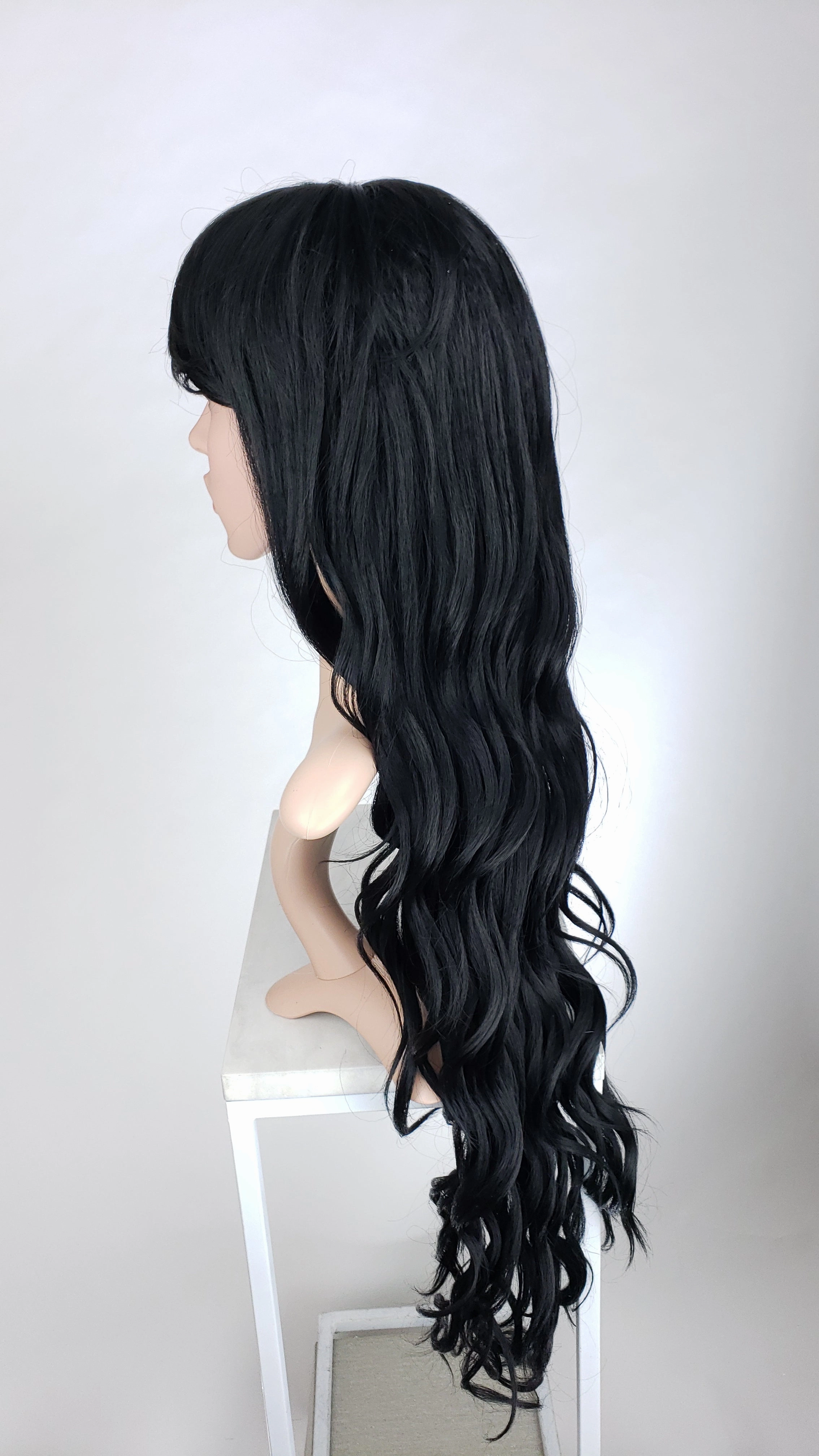 Sapphire Midnight Black - Hard Front Wig