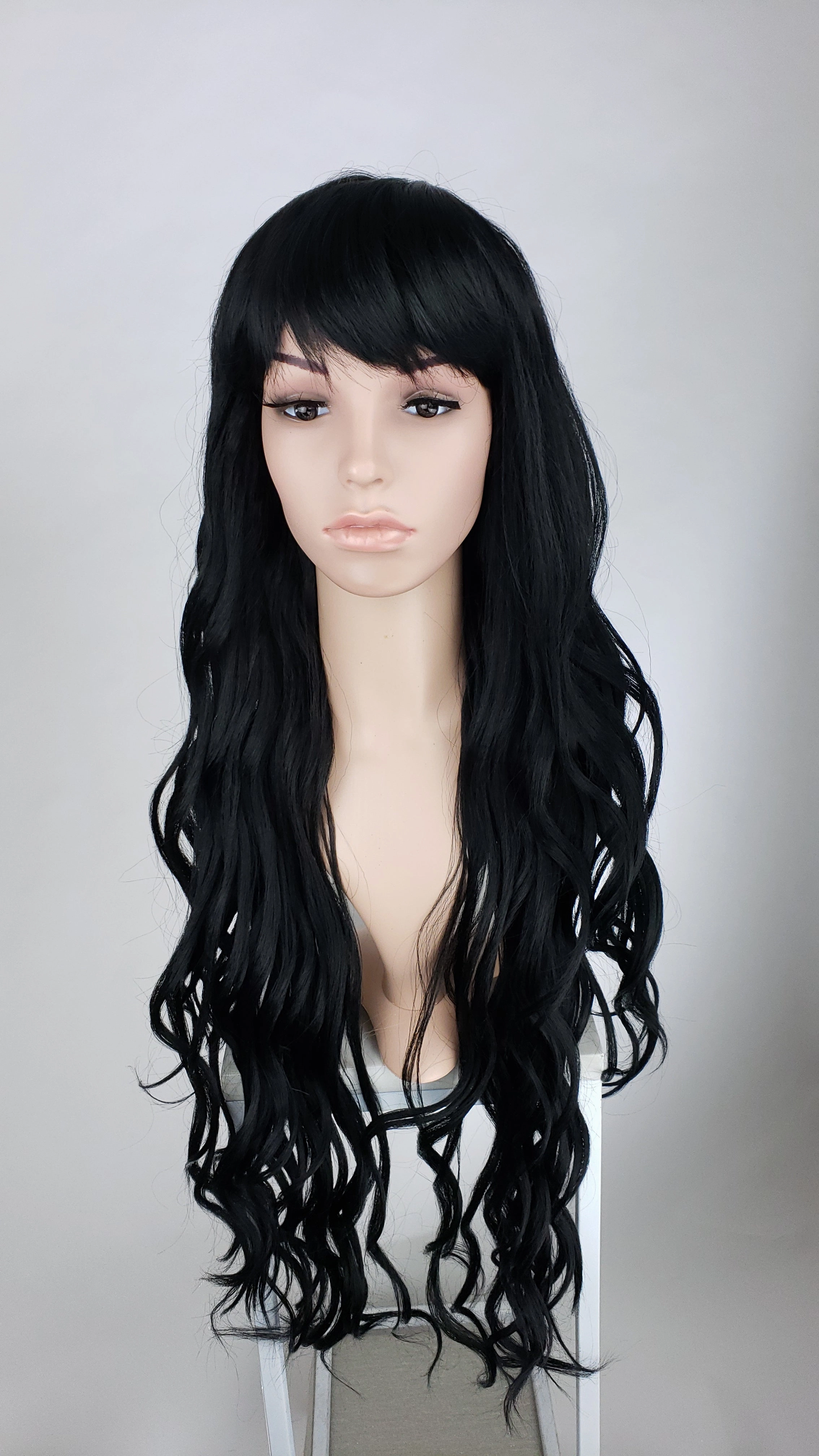 Sapphire Midnight Black - Hard Front Wig