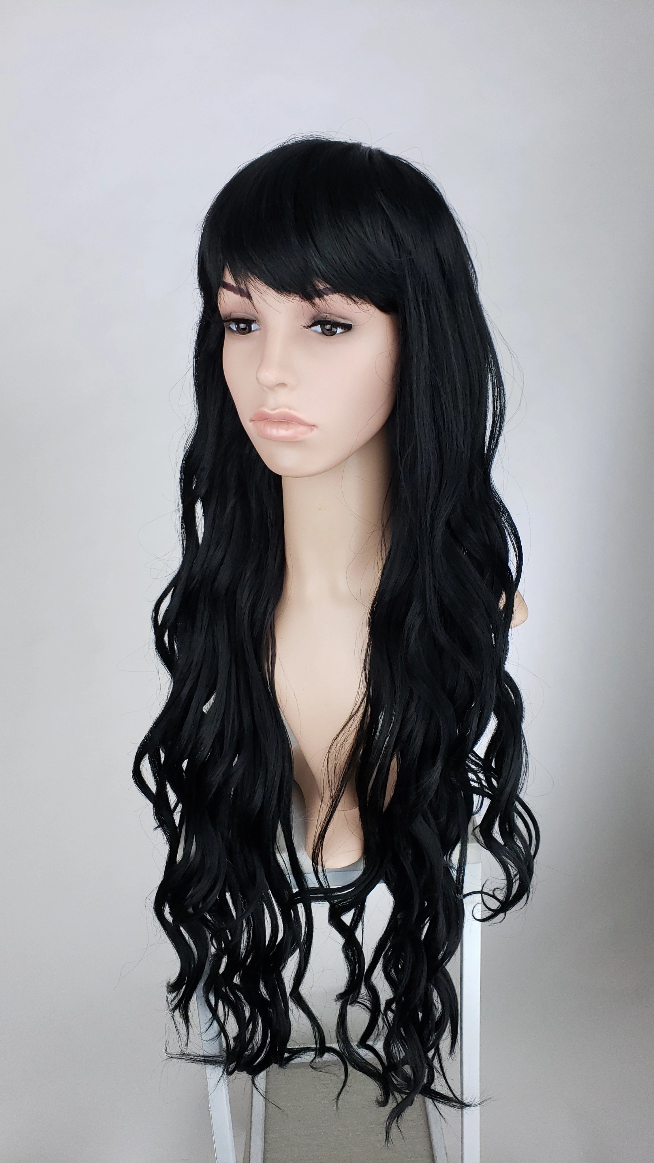 Sapphire Midnight Black - Hard Front Wig