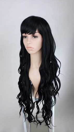 Sapphire Midnight Black - Hard Front Wig