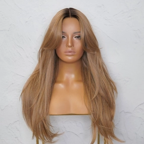 SELENE Caramel Lace Front Wig