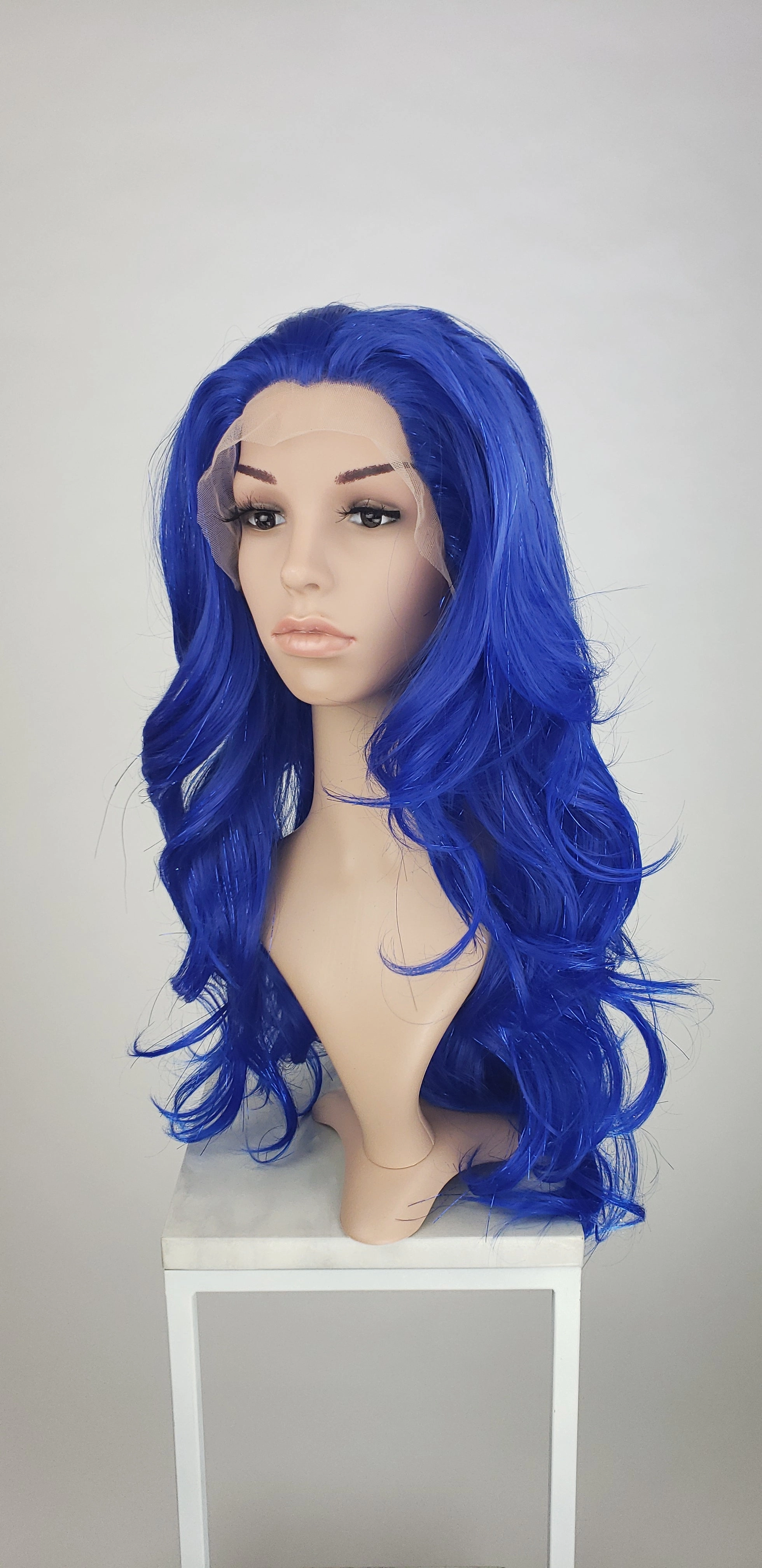 Serenity Crystal Blue Tinsel - Made To Order Only