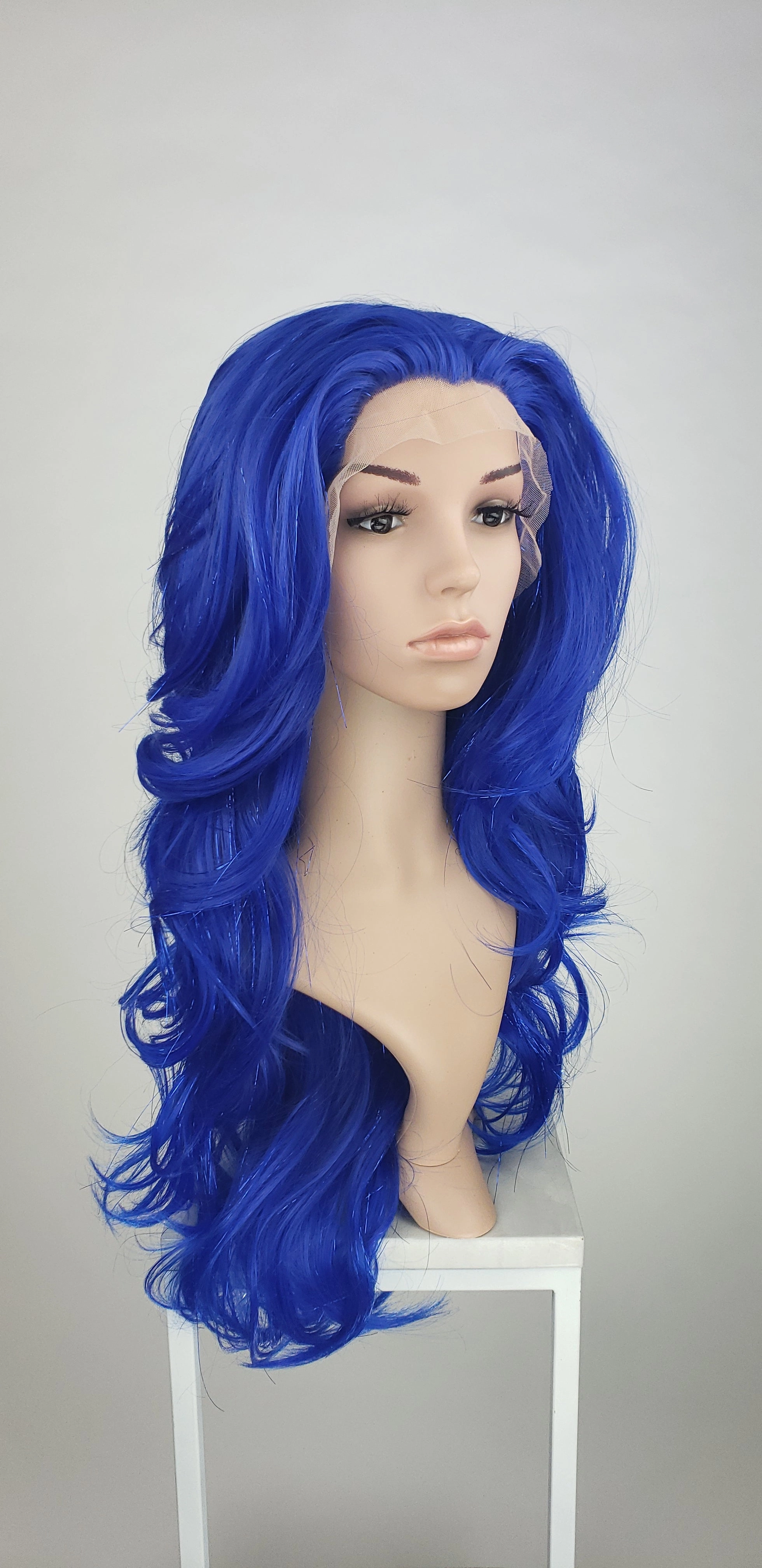 Serenity Crystal Blue Tinsel - Made To Order Only