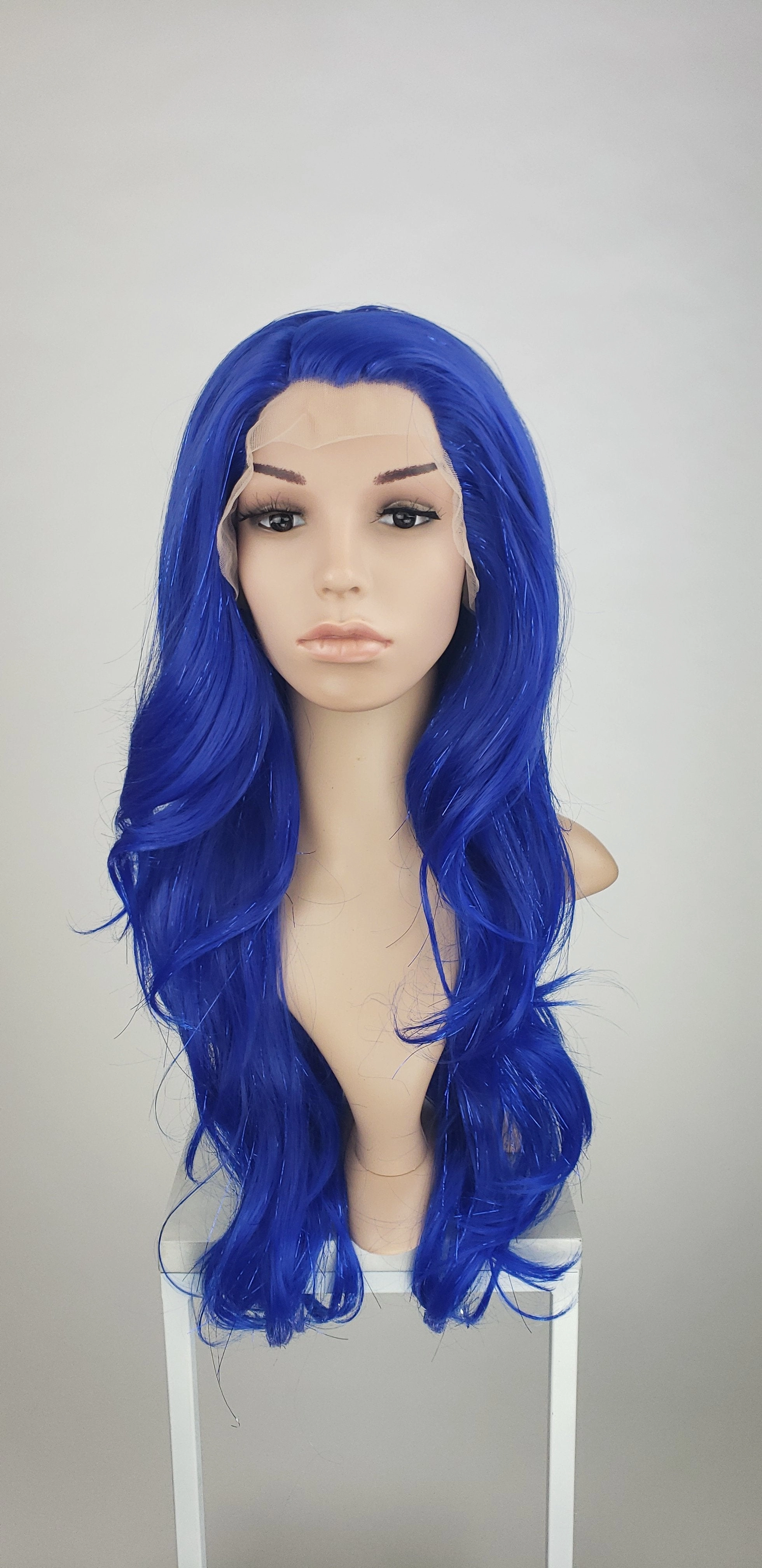 Serenity Crystal Blue Tinsel - Made To Order Only