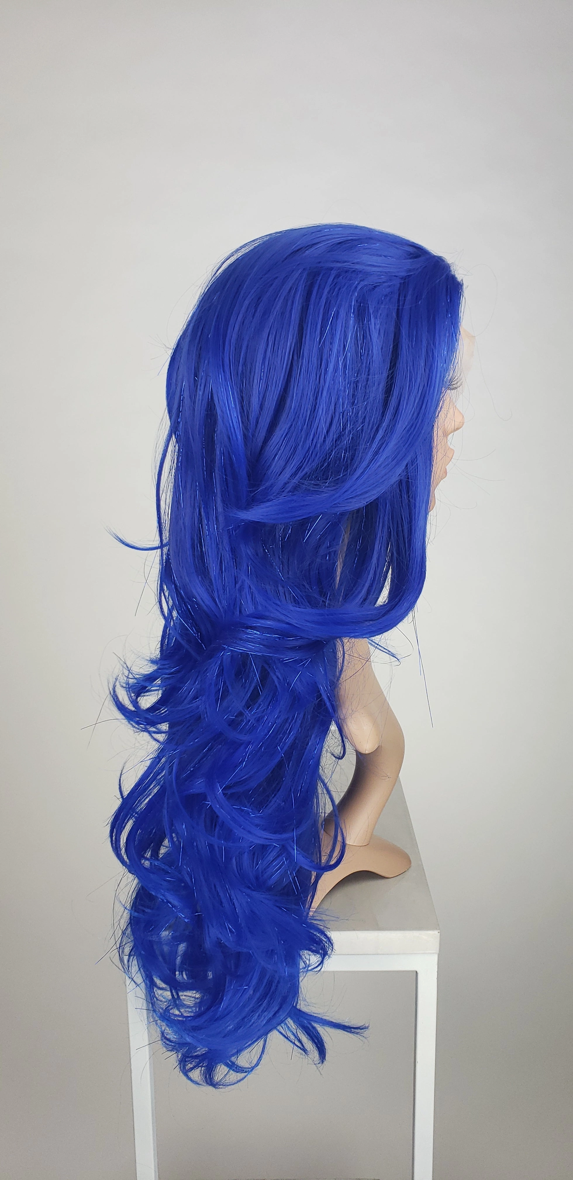 Serenity Crystal Blue Tinsel - Made To Order Only