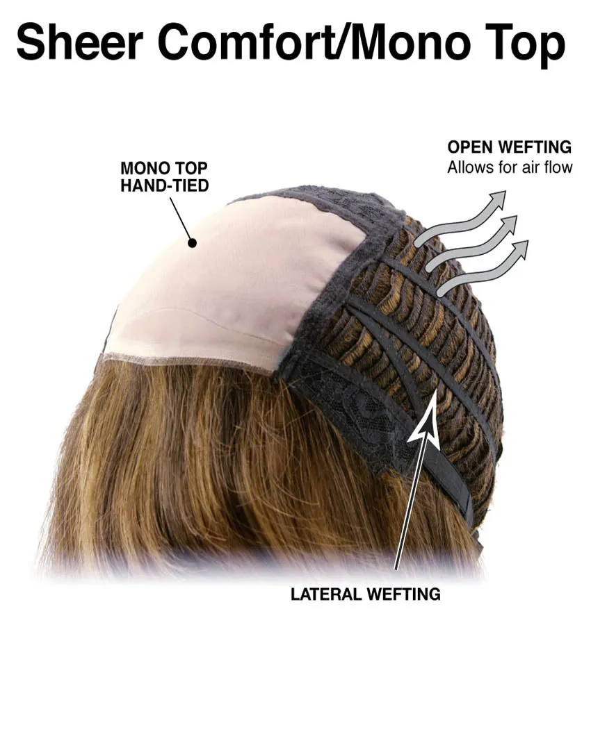 Sheer Joy Wig by TressAllure | Heat Friendly Synthetic Hair | Average Cap