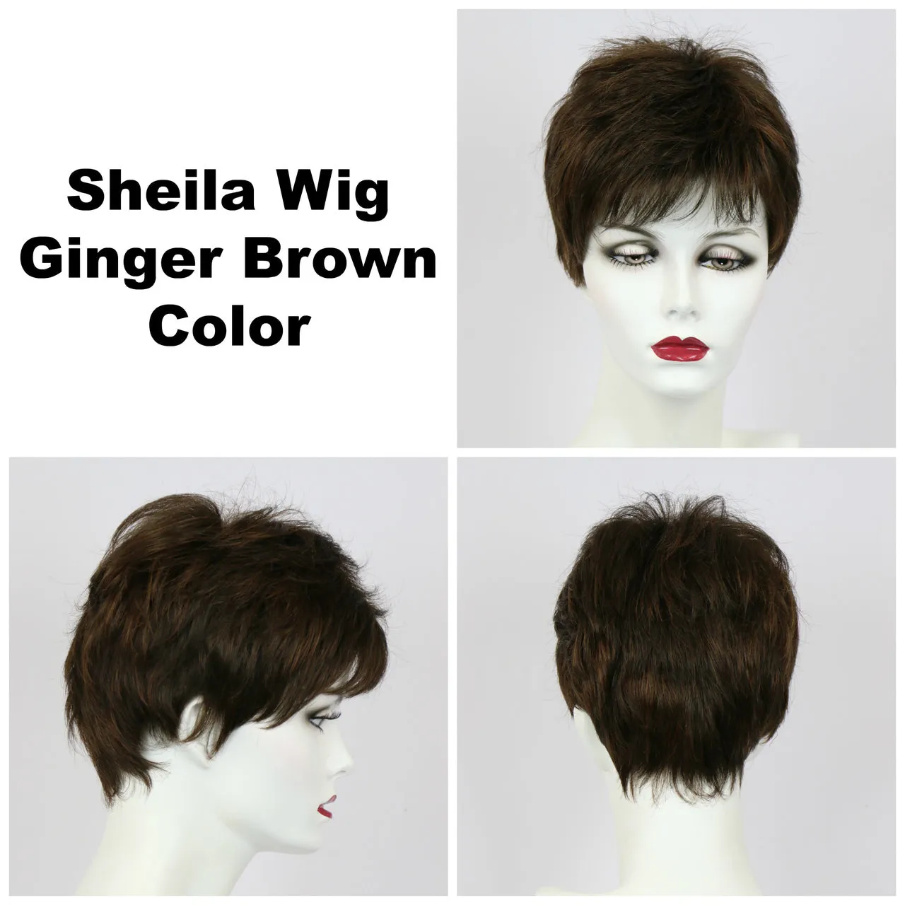 Sheila Petite Wig by Godiva Secret Wigs | Synthetic Hair | Petite Cap