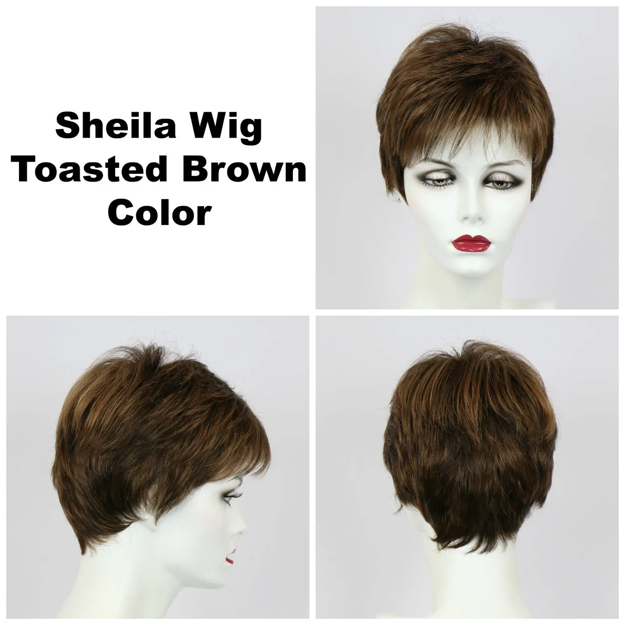 Sheila Petite Wig by Godiva Secret Wigs | Synthetic Hair | Petite Cap