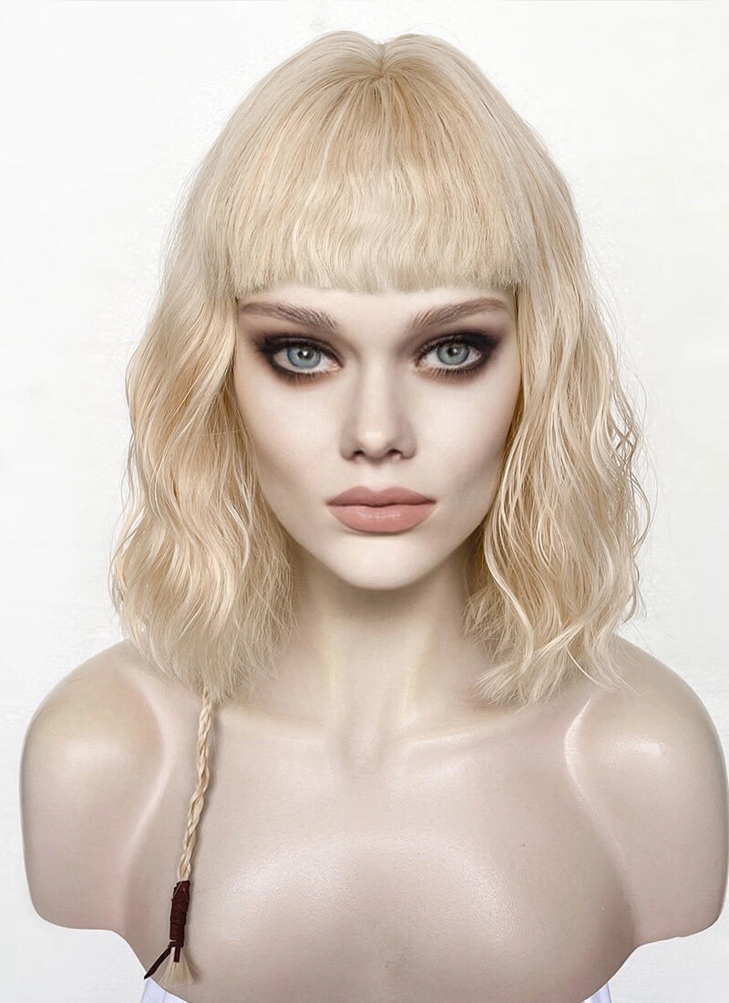 Star Wars Ahsoka Shin Hati Blonde Wavy Synthetic Hair Wig TB1661