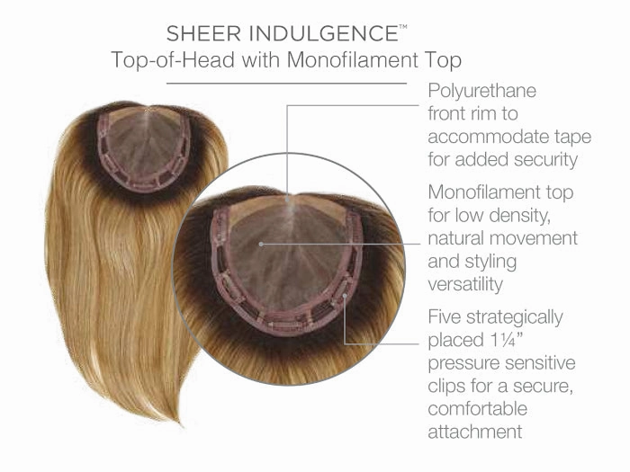 Style Forward 16" Topper by Raquel Welch | Topper | Heat Friendly Synthetic