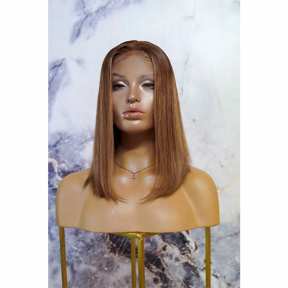 TAMARA BROWN 16" Human Hair Lace Front Wig