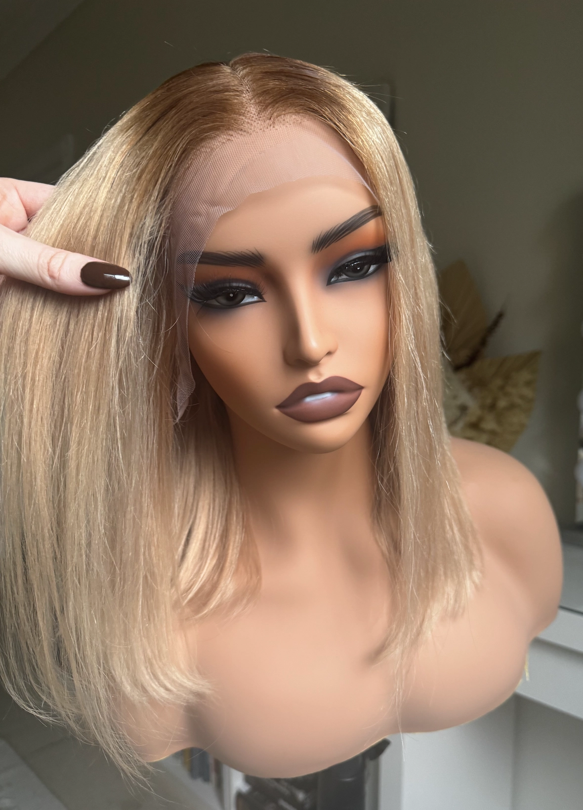 Tammy Blonde Human Hair Lace Front Wig **Ready To Ship**