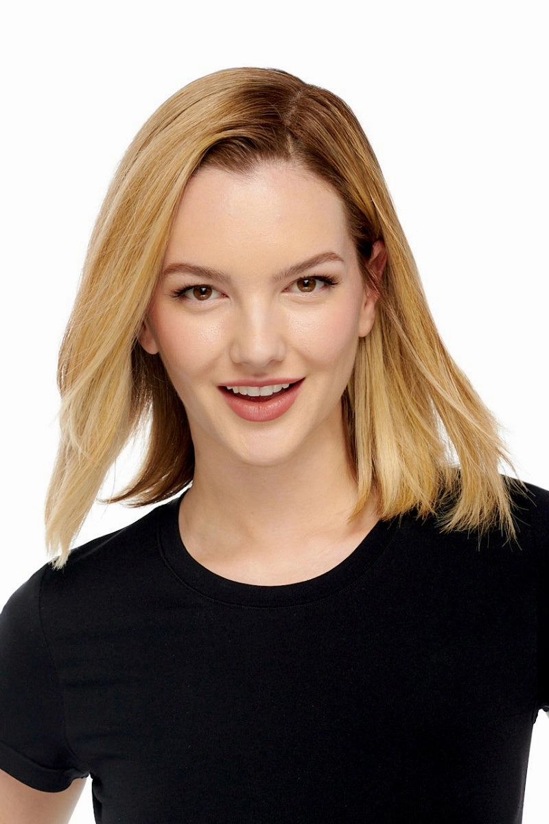 TressAllure Toppers - Air Top 10" (NH3105) - Human Hair