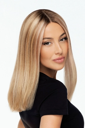 TressAllure Toppers - Sheer Top 14" (NH3100) - Human Hair