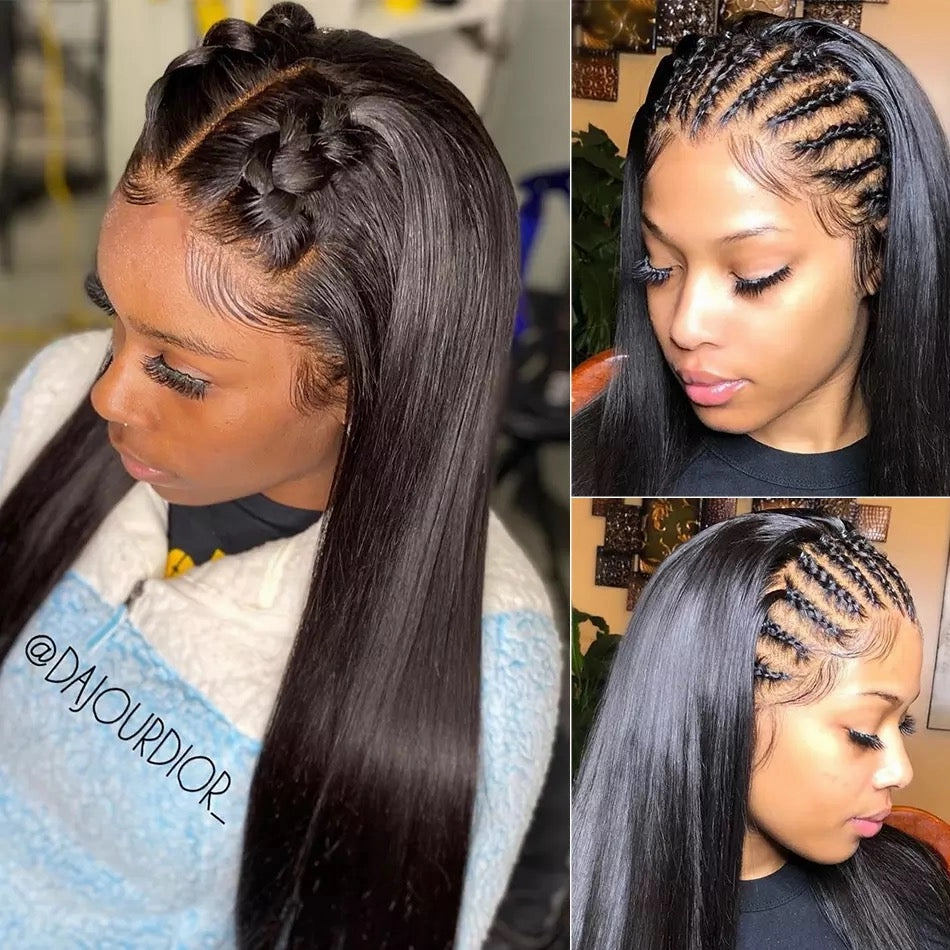 Tuneful 134 Full Frontal HD Lace Wigs Straight 5x5 HD Lace Closure Wigs Undetectable Lace