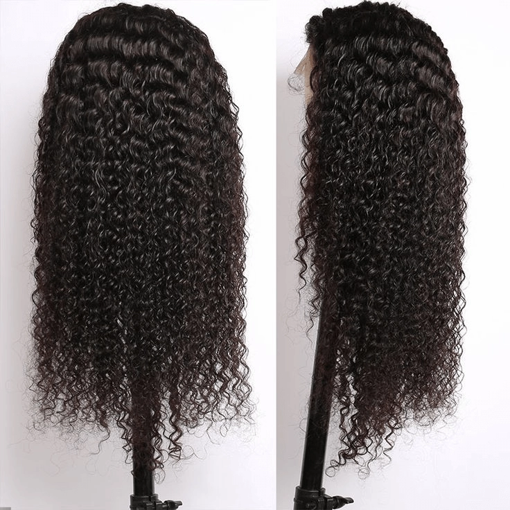 Tuneful 13x6 Transparent Lace Front Human Hair Wigs Brazilian Curly 6x5 Wear Go Wigs