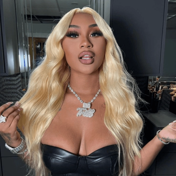 Tuneful Transparent 613 Blonde 13x6 Lace Frontal Human Hair Wigs Body Wave Wigs