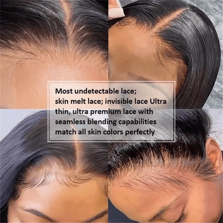 Tuneful Undetectable HD Lace #1B/30 Highlight 134 Full Frontal Wigs 5x5 HD Lace Body Wave Wigs