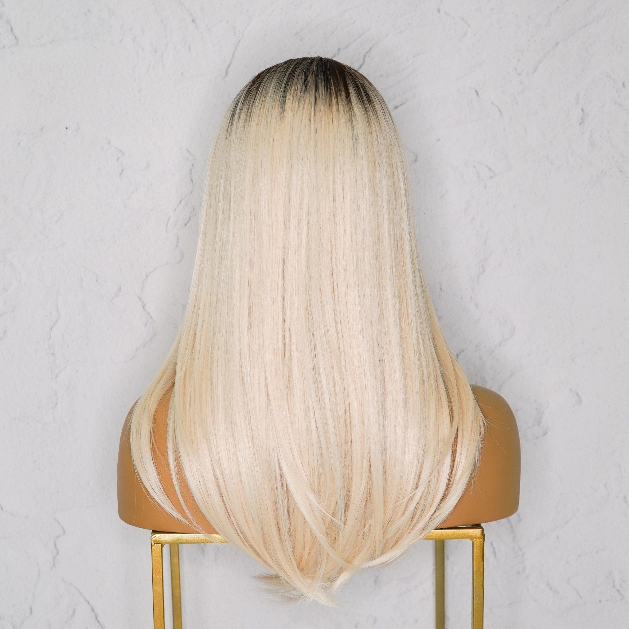 VALERIE Ombre Platinum Lace Front Wig